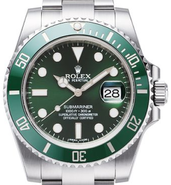 Luxury Rolex Submariner Green Dial Replica Watches